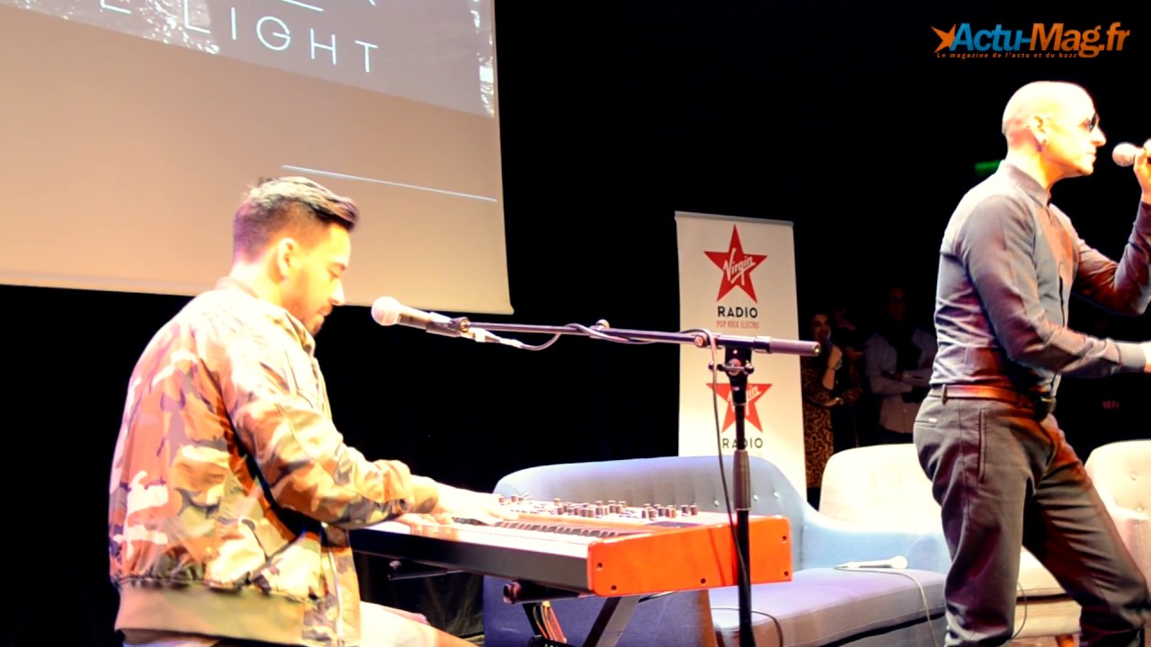 Linkin Park en showcase à Paris pour dévoiler leur nouvel album !