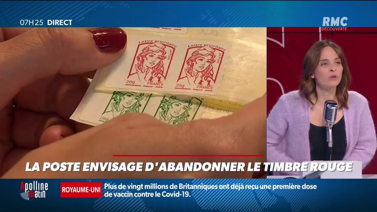 Pourquoi la Poste veut abandonner son timbre rouge