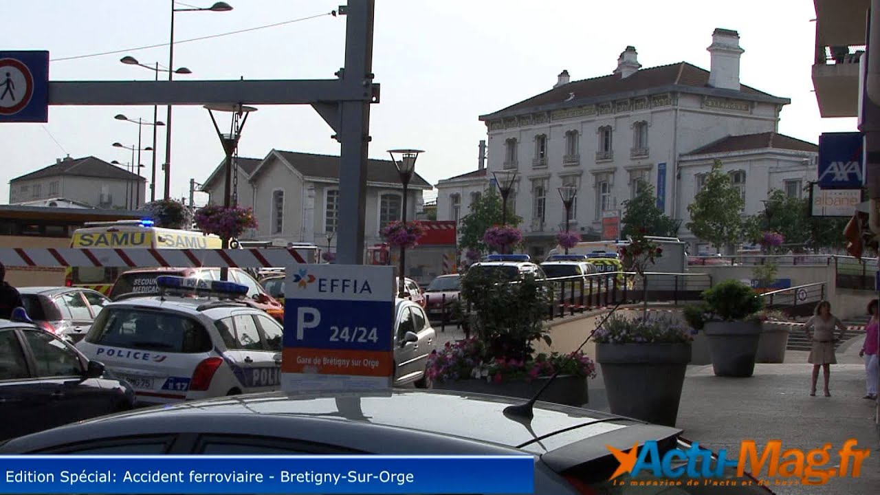 Exclu: Accident Ferroviaire - Bretigny-Sur-Orge