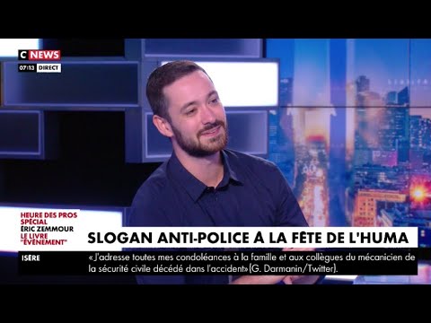 Les sujets police - sécurité tous les jours à toutes les heures : David Guiraud se moque de Cnews !