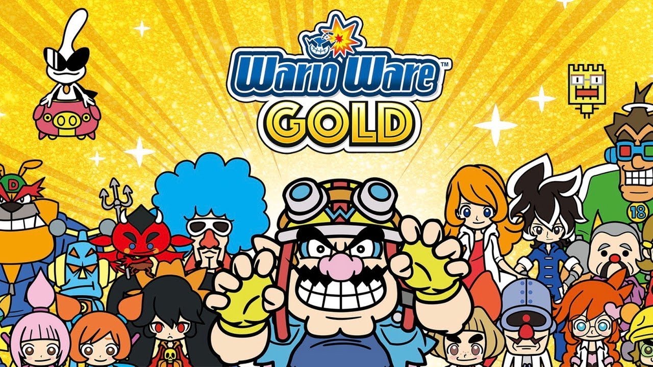 WarioWare Gold - 3 Minutes of Nintendo Themed Microgames (5-Volt)