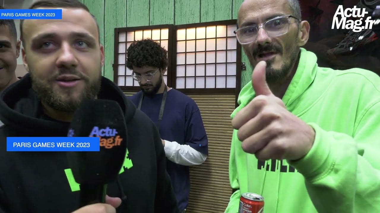 Paris Games Week 2023 : Rencontre avec les streameurs Jean Pormanove et Narutovie