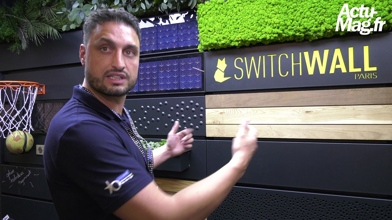 Foire de Paris 2018 : Découverte du Switchwall, le mur transformable à souhait !