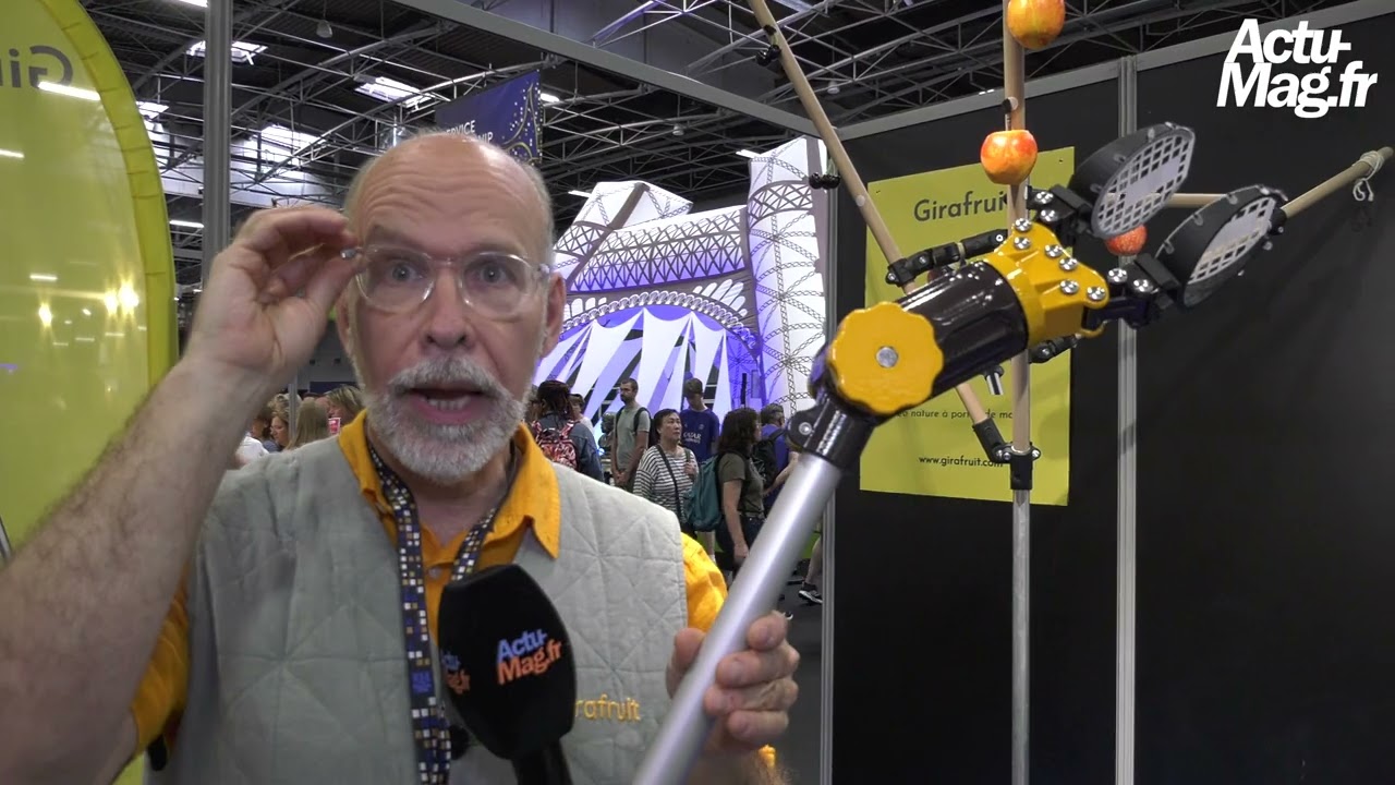 Foire de Paris 2025 : Le Girafruit, l'outil qui simplifie la cueillette des fruits