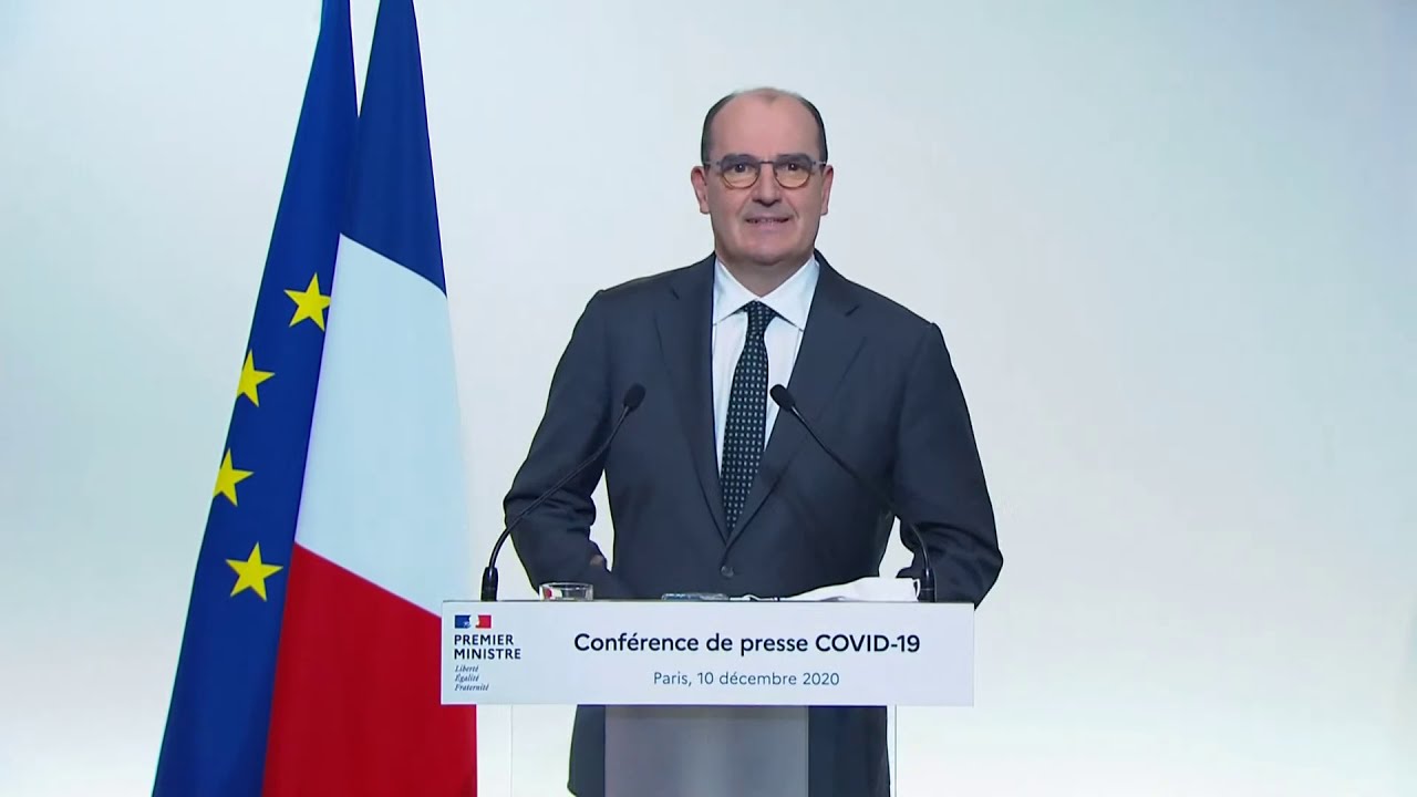 DIRECT | Point de situation #COVID19 du Premier ministre Jean Castex du 10 décembre 2020