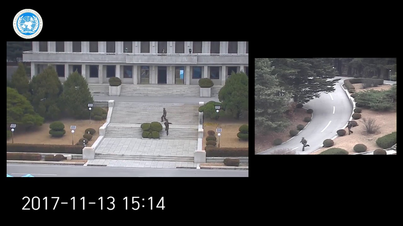 Dramatic moment North Korean soldier makes mad-dash defection across DMZ