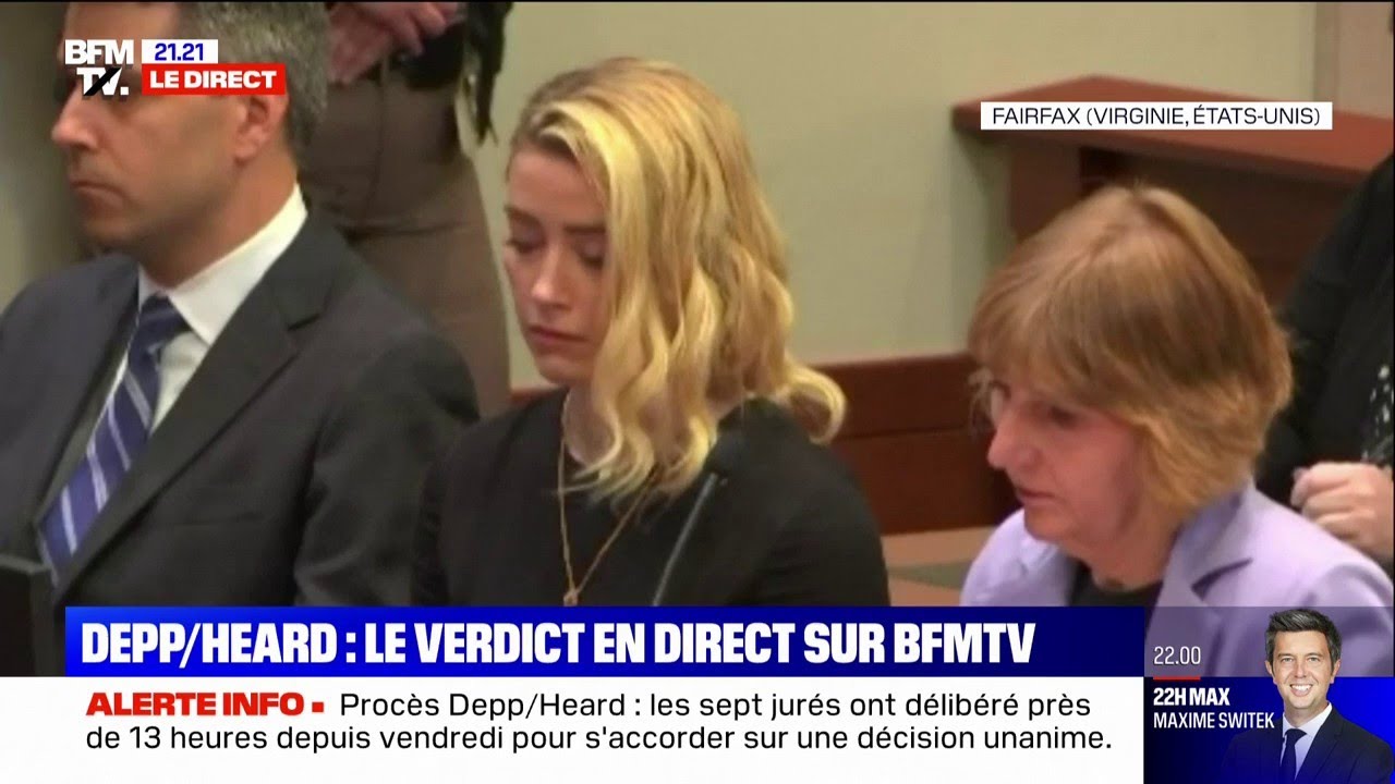 Amber Heard est déclarée coupable de diffamation contre Johnny Depp