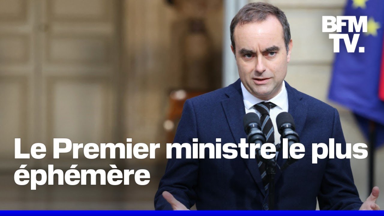 Sébastien Lecornu a déposé sa démission auprès d'Emmanuel Macron, qui l'a acceptée