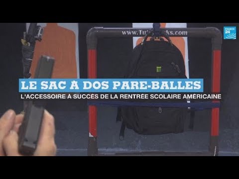 Aux États-Unis, les ventes du sac à dos par-balles s'envolent