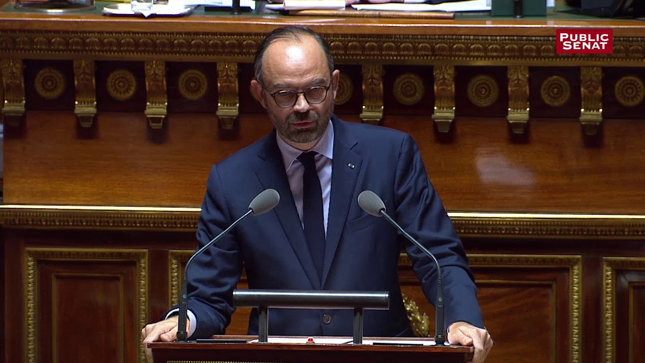 Taxe, SMIC, ISF : le discours complet  d'Édouard Philippe devant le Sénat