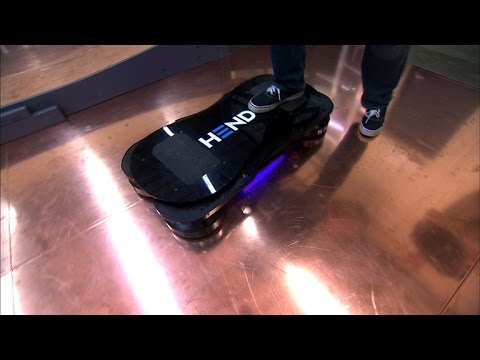 Riding a real-life hoverboard