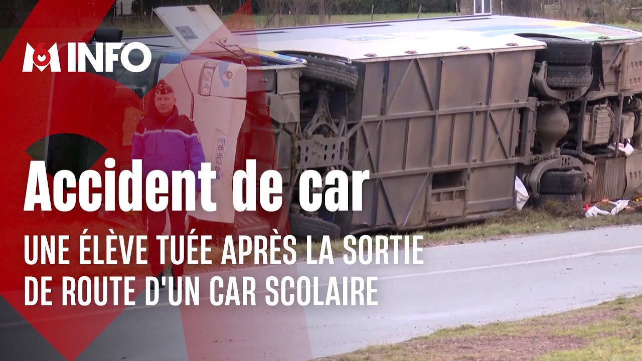 Eure-et-Loir : une adolescente tuée dans un accident de car scolaire
