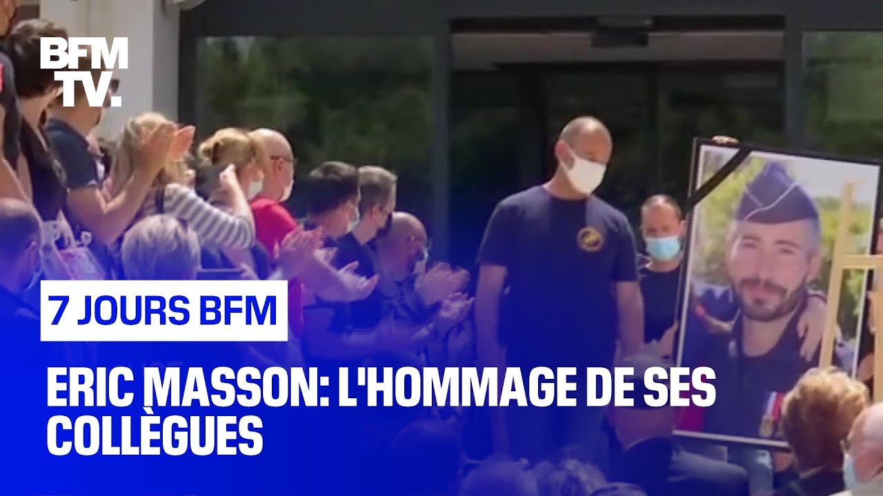 Eric Masson: l'hommage de ses collègues