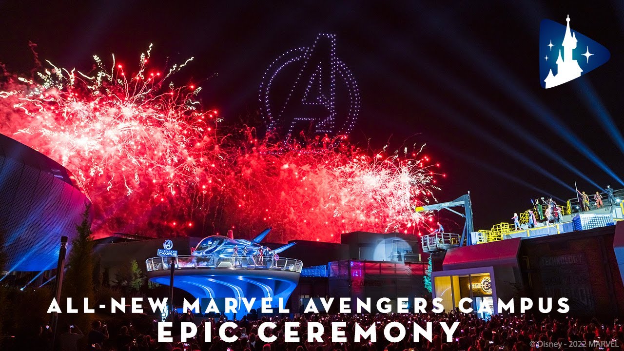 Disneyland Paris inaugure le tout nouveau Marvel Avengers Campus lors d’une cérémonie épique