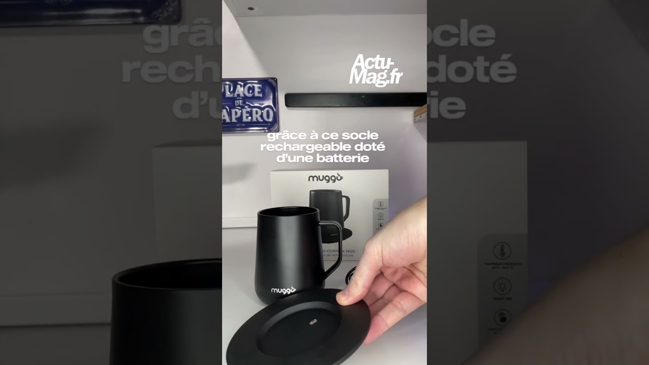 On a testé la Muggo Cup, la tasse chauffante 2.0