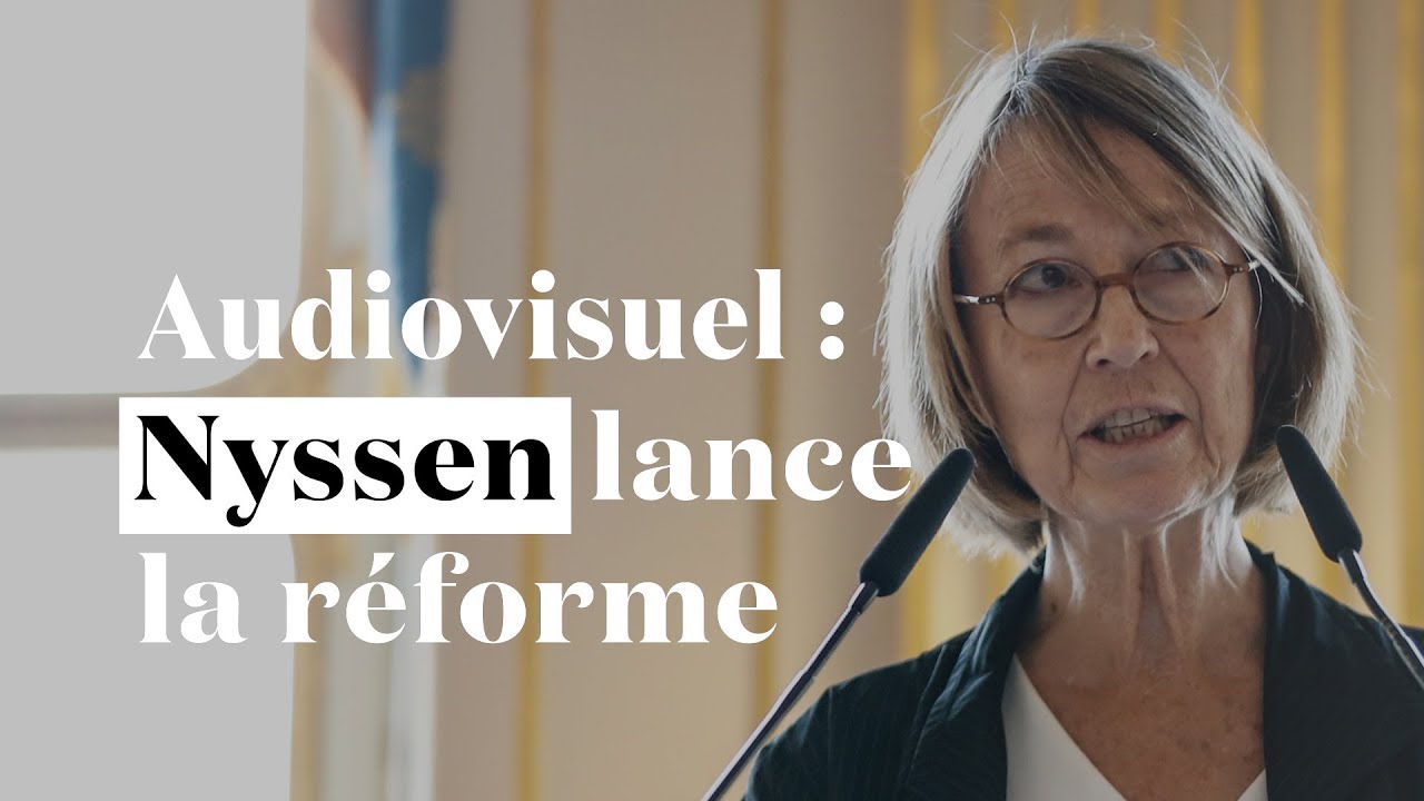 Réforme de l'audiovisuel : les 5 moments clés du discours de Françoise Nyssen