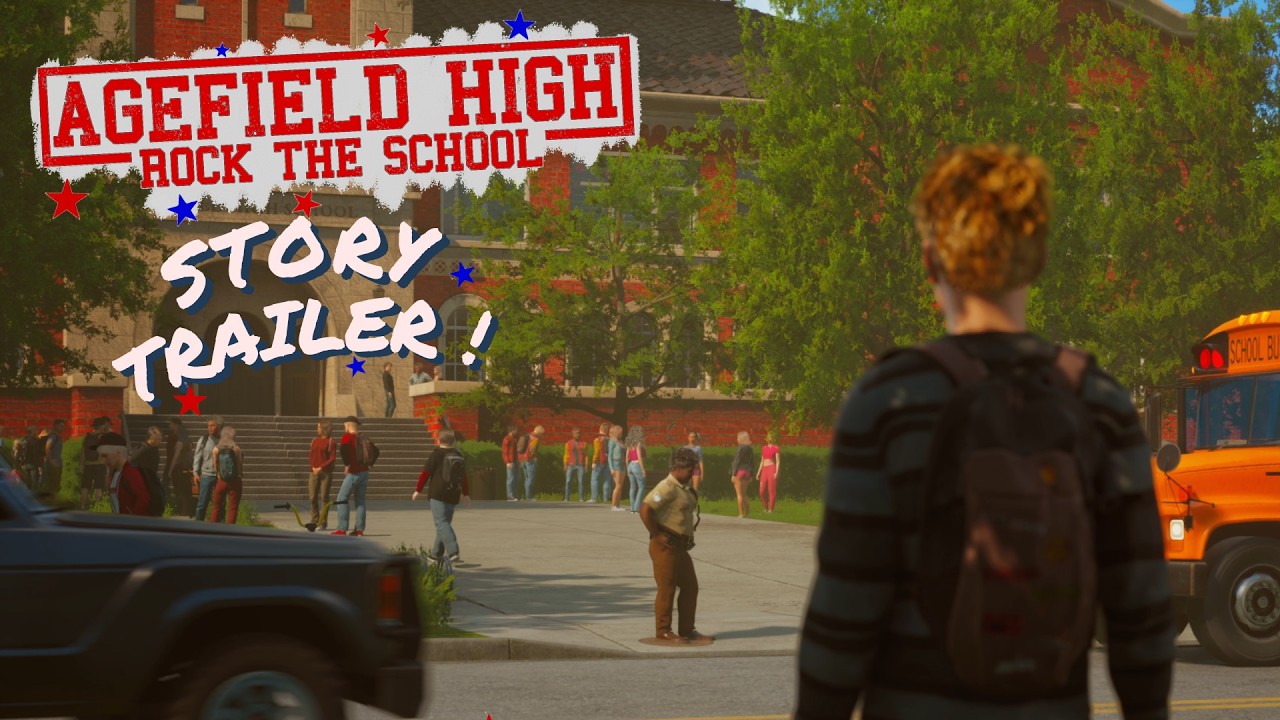 Agefield High: Rock The School - Coming To Consoles! (Story Trailer)