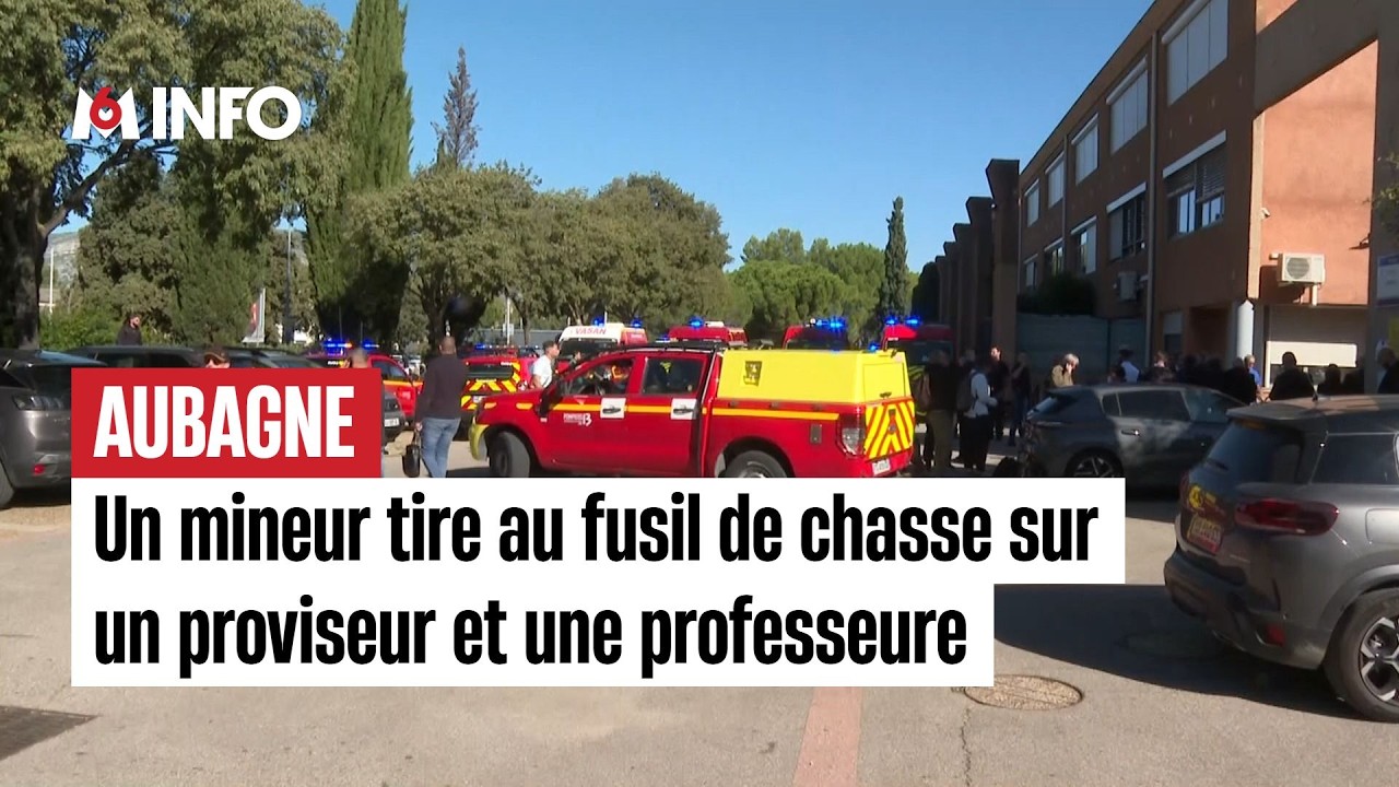Un collégien tire au fusil de chasse sur un proviseur et une professeure à Aubagne