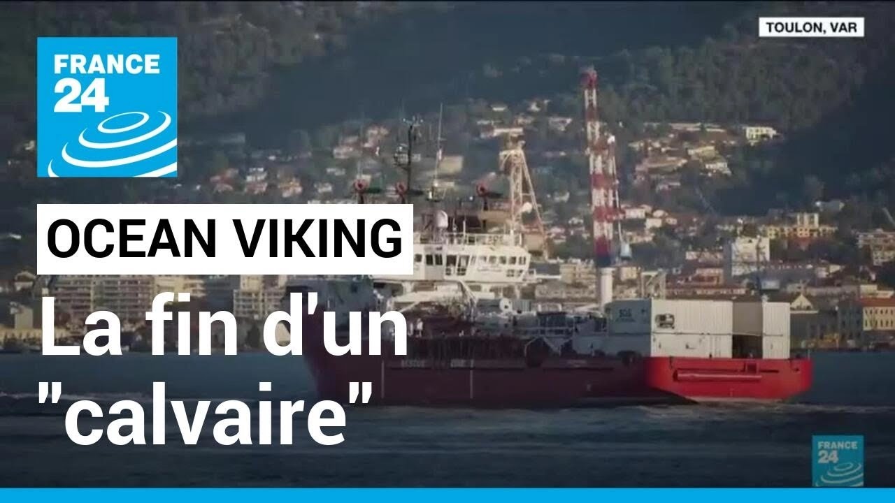 Ocean Viking à Toulon : la fin d'un "calvaire" • FRANCE 24