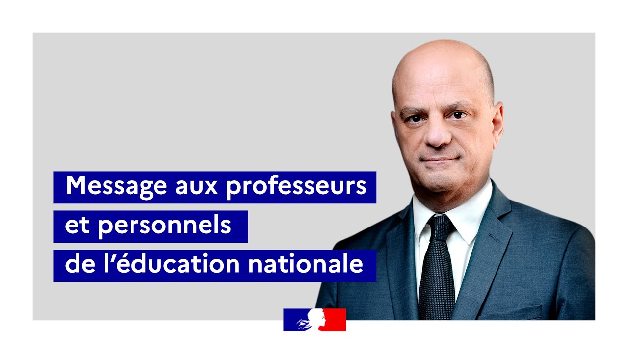 Message aux professeurs et personnels après l'assassinat d'un professeur, vendredi 16 octobre 2020