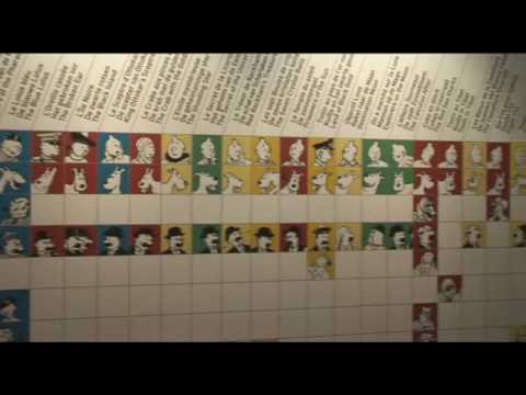 Le Musée de la Bande Dessinée à Bruxelles.wmv