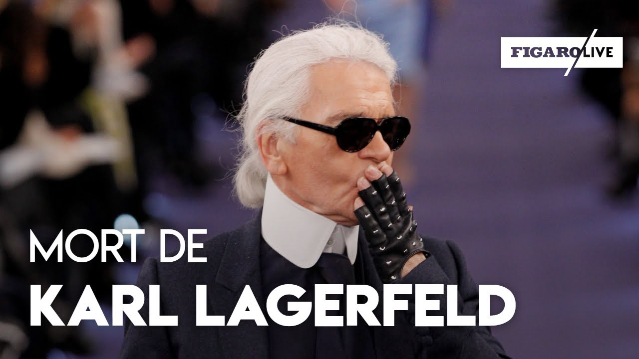 Karl Lagerfeld est mort
