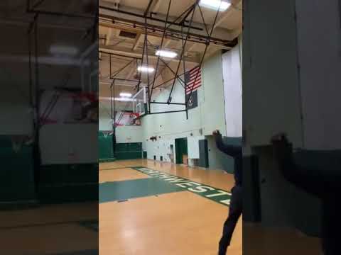 INSANE SHOT! Obama sinks ASTONISHING 3-pointer on the campaign trail with Joe Biden