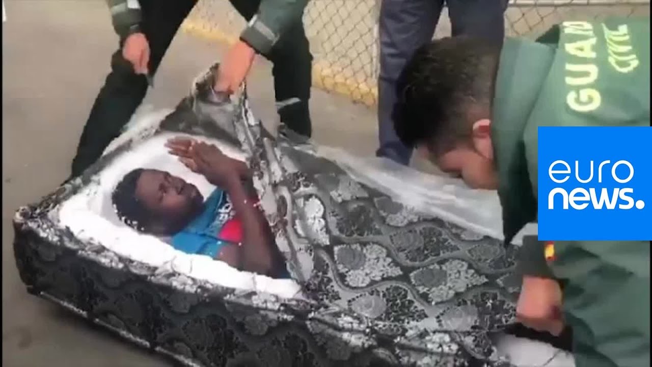 Ces migrants se cachaient dans des matelas