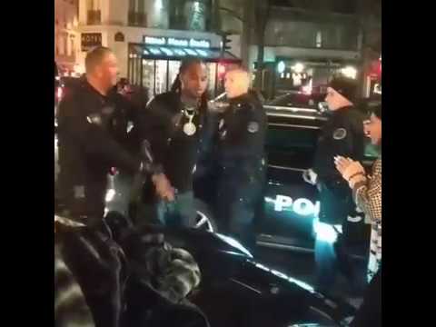 Arrestation de  Kalash filmée à Paris
