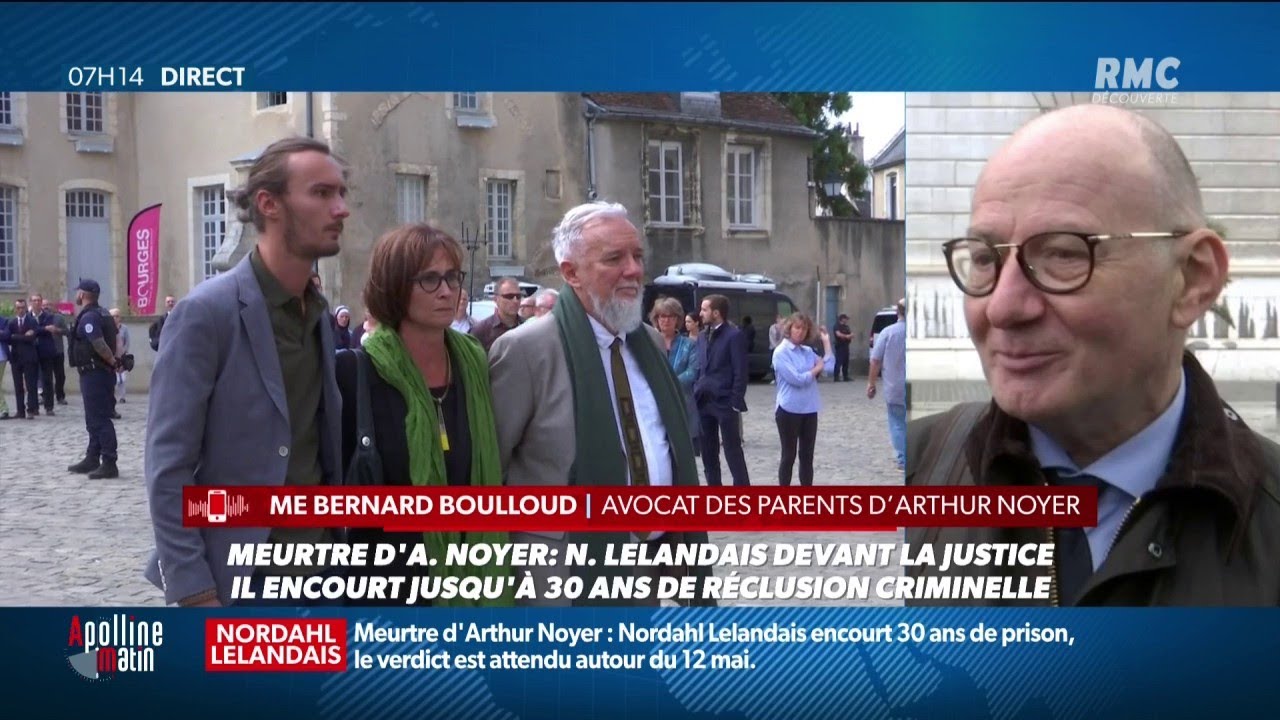 Procès Nordahl Lelandais: l'avocat des parents d'Arthur Noyer témoigne sur RMC