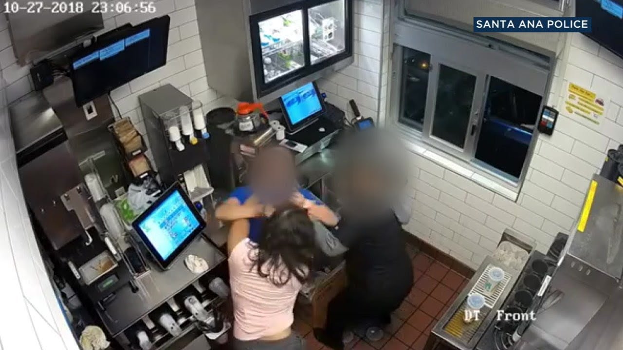 RAW VIDEO: Santa Ana McDonald's manager attacked by woman over ketchup | ABC7