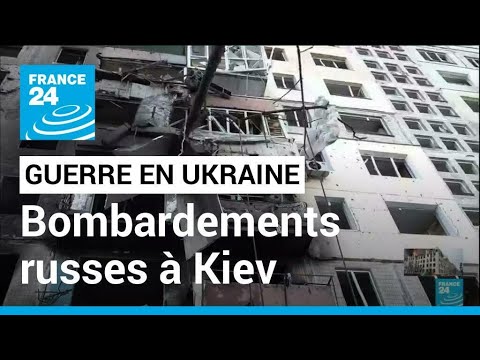 Guerre en Ukraine : bombardements russes à Kiev • FRANCE 24