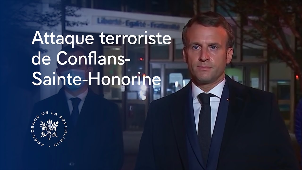 Déclaration après l’attaque terroriste de Conflans-Sainte-Honorine.