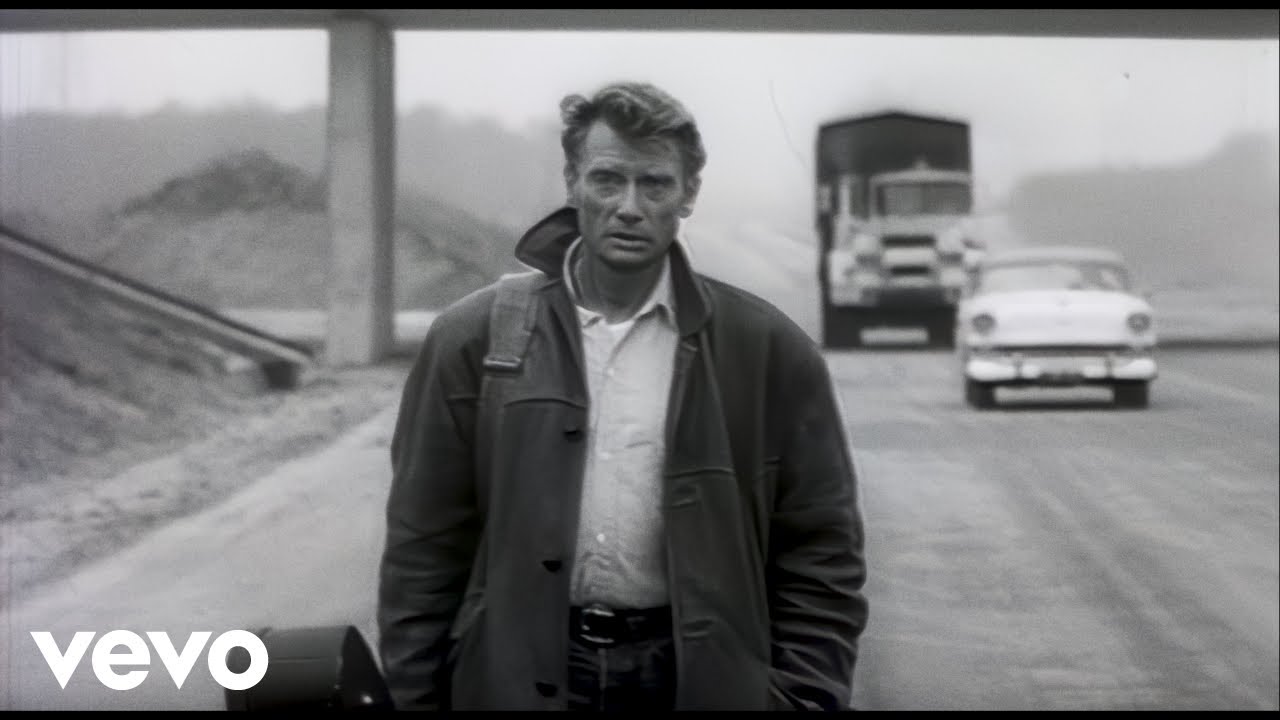 Johnny Hallyday - Quelque chose de Tennessee (Clip Officiel Remasterisé)