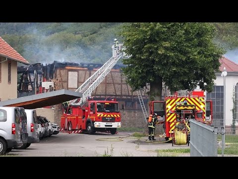 Incendie dans un gîte pour handicapés en Alsace : 9 corps retrouvés dans les décombres