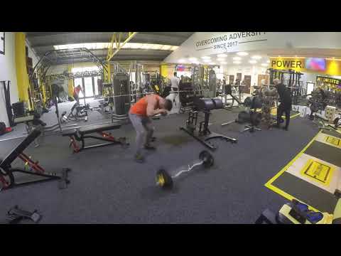 Resistance Band Snaps and Hits Guy in Eye While Exercising - 1009400