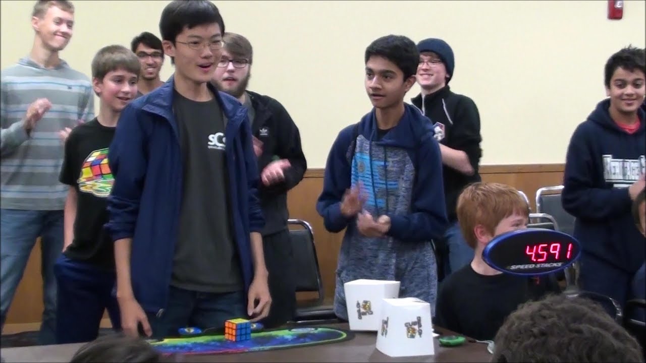 4.59 Rubik's Cube World Record - SeungBeom Cho