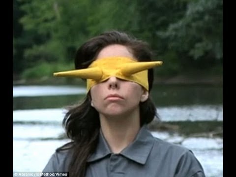 The Abramovic Method Practiced by Lady Gaga (VIDEO)