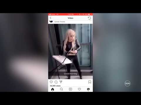 CAUGHT ON CAMERA: Woman throws chair from balcony onto the Gardiner Expressway