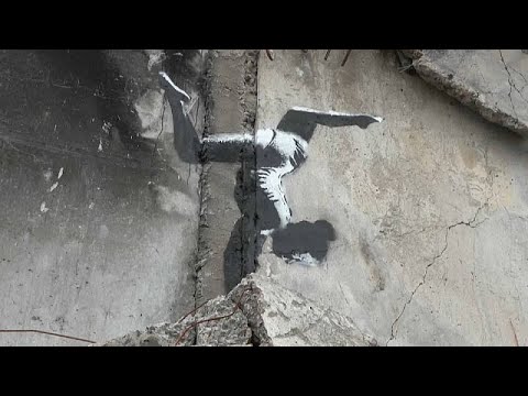 Banksy confirme être l'auteur d'une œuvre au pochoir près de Kyiv