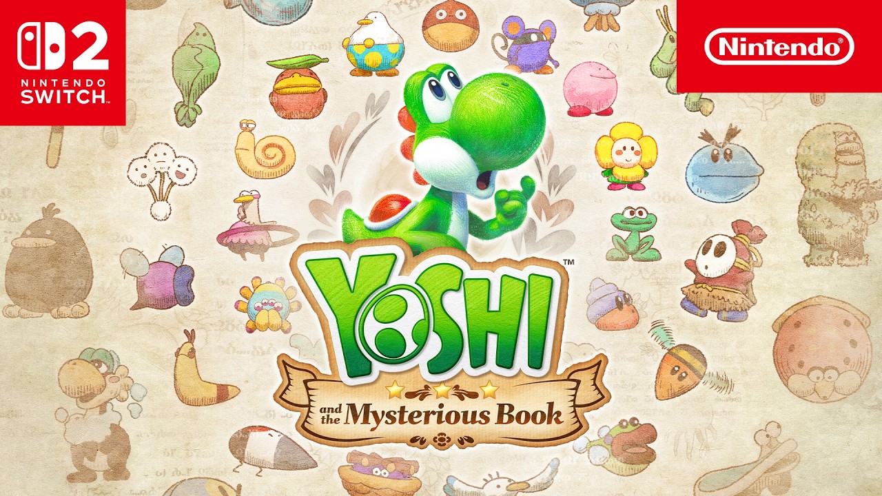 Yoshi and the Mysterious Book – Bande-annonce de présentation (Nintendo Switch 2)