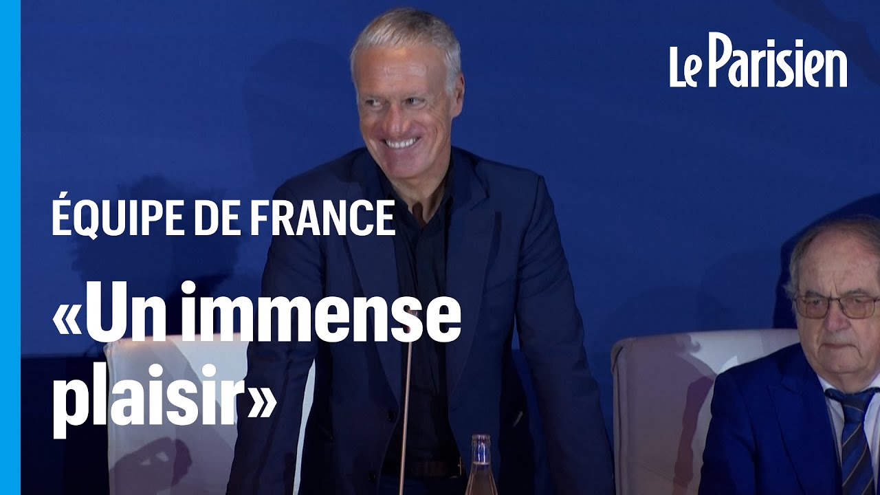 Deschamps annonce sa prolongation jusqu’en 2026 à la tête des Bleus
