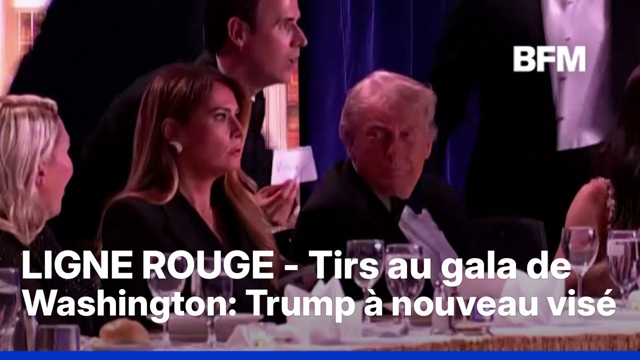 LIGNE ROUGE - Tirs au gala de Washington: Trump à nouveau visé