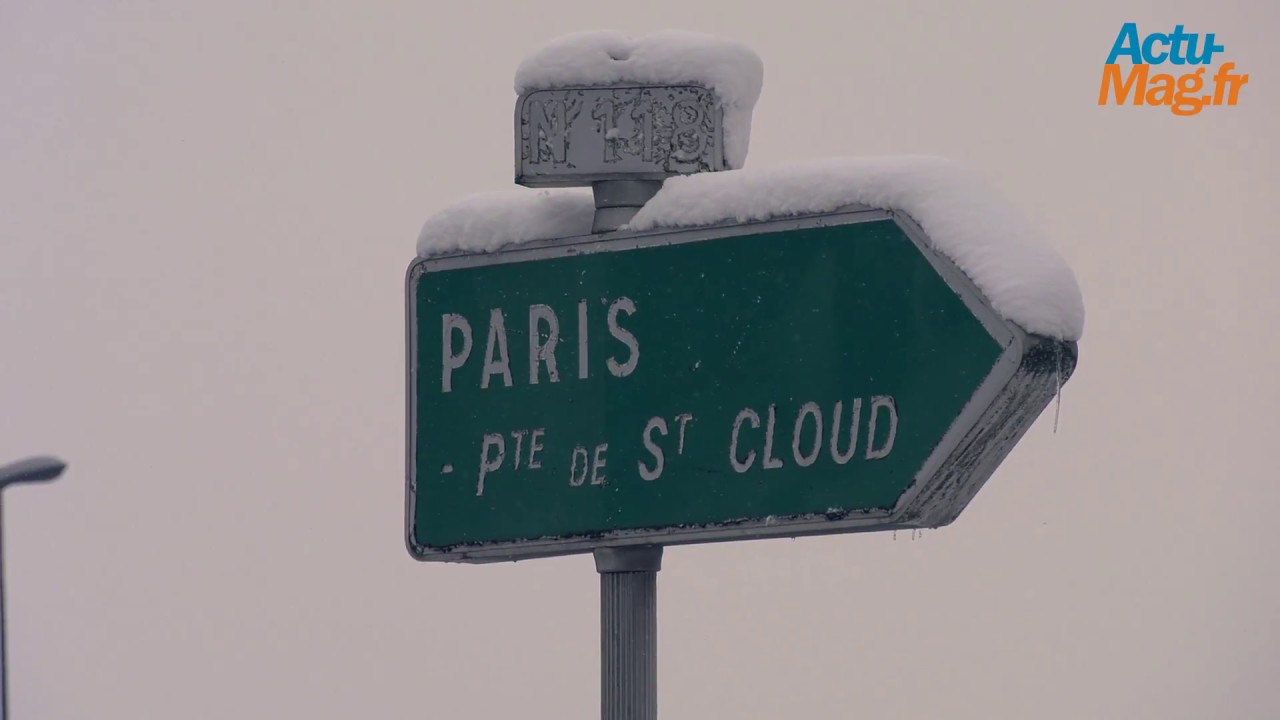 Chutes de neige en Essonne : N118 bloquée, situation compliquée pour les habitants