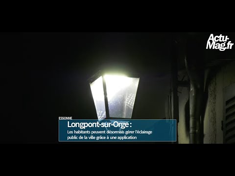 Longpont-sur-Orge : Une application mobile permet de gérer l'éclairage public de la commune