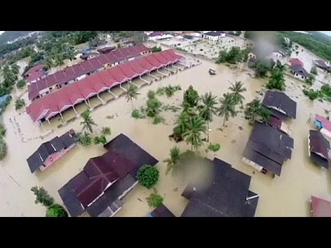 La Malaisie en proie à des inondations chaotiques
