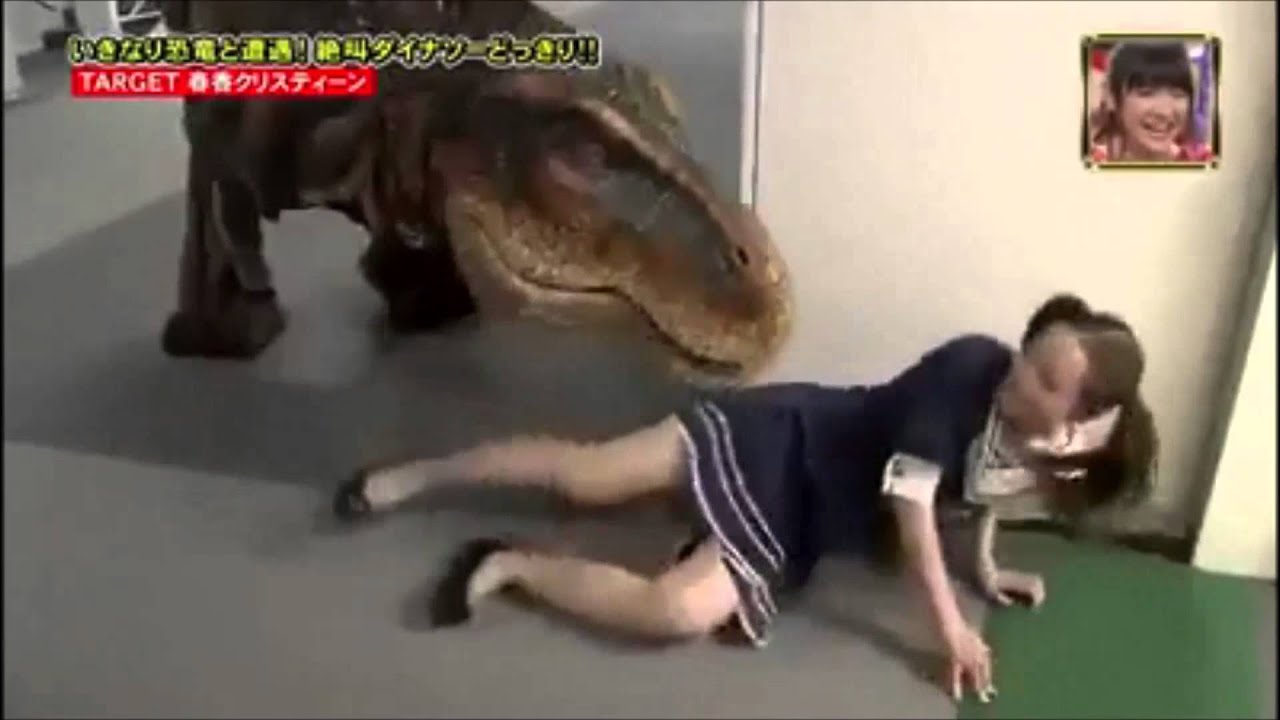 Dinosaur Prank Made in Japan T Rex Fail !!