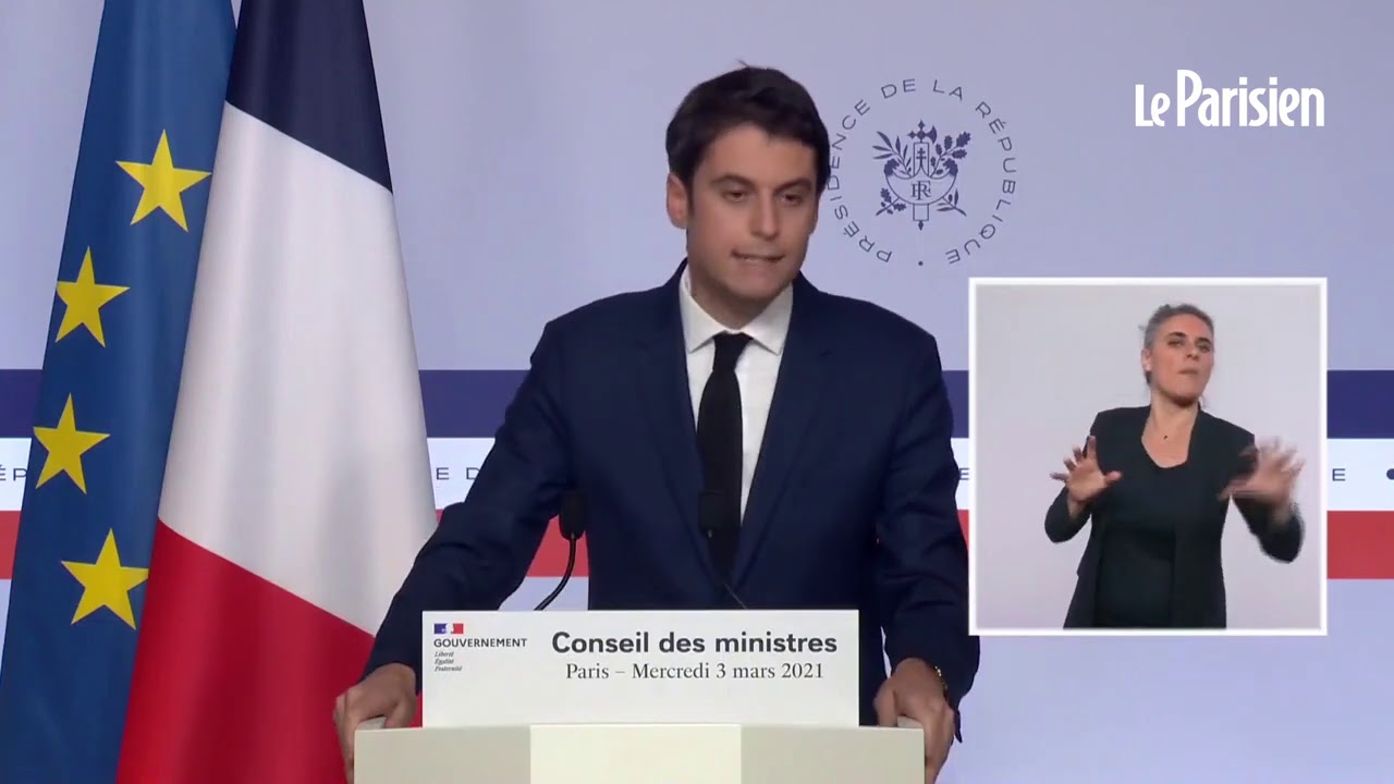 Gabriel Attal prévoit "un retour à des vies plus normales" vers la mi-avril