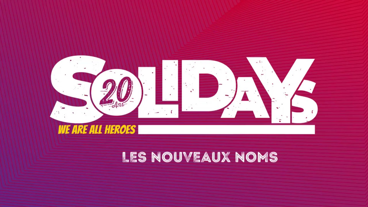 17 nouveaux artistes pour #Solidays20ans