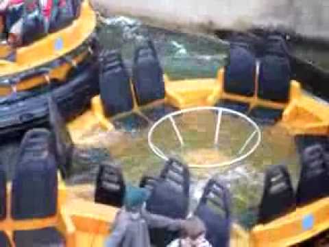 Sinking Boat on River Rapids (Radja River, Walibi Belgium)